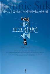 내가 보고 싶었던 세계 : 하버드대 종신교수 석지영의 예술ㆍ인생ㆍ법